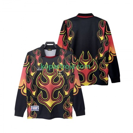 Billiga Fotbollströjor Japan Målvakt Retro Hemma tröja 1998 Långärmad